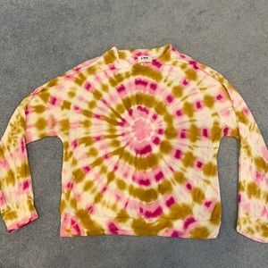 LNA Tie Dye light sweatshirt